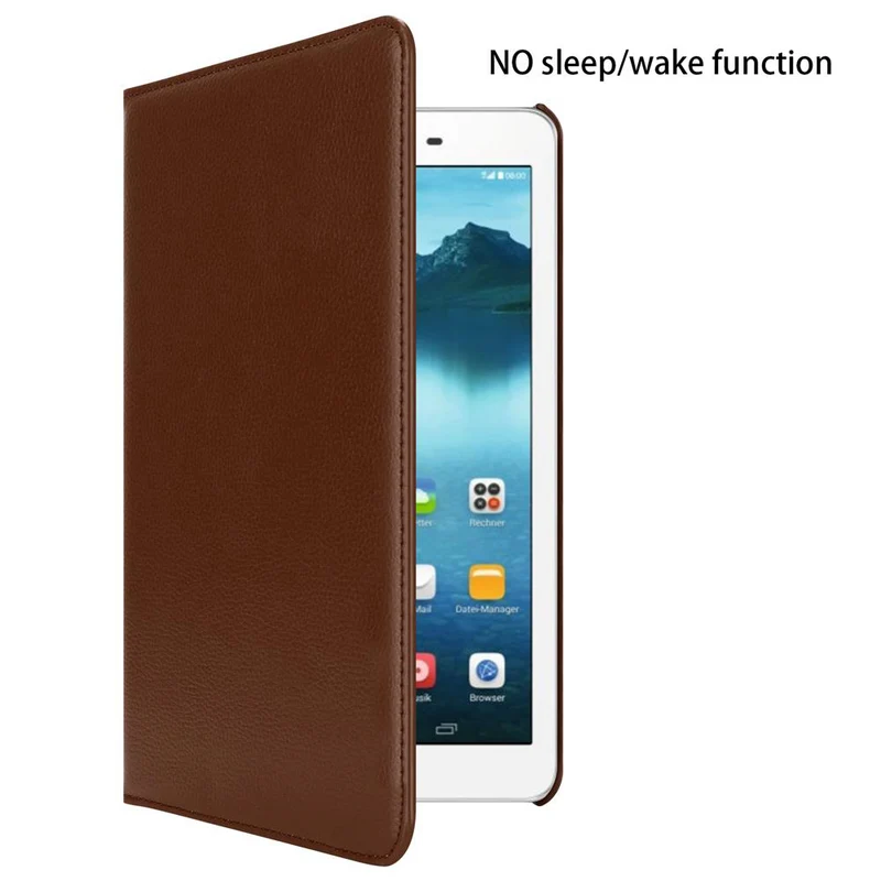 Cadorabo Tablet Hülle kompatibel mit Huawei MediaPad T1 8 (8.0 Zoll) Schutzhülle OHNE Auto Wake Up, mit Standfunktion und Gummiband Verschluss