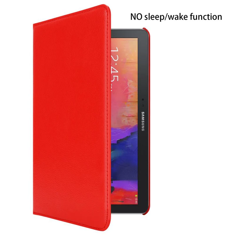 Cadorabo Tablet Hülle kompatibel mit Samsung Galaxy NOTE 10.1 2014 / Tab PRO 10.1 Schutzhülle OHNE Auto Wake Up, mit Standfunktion und Gummiband Verschluss