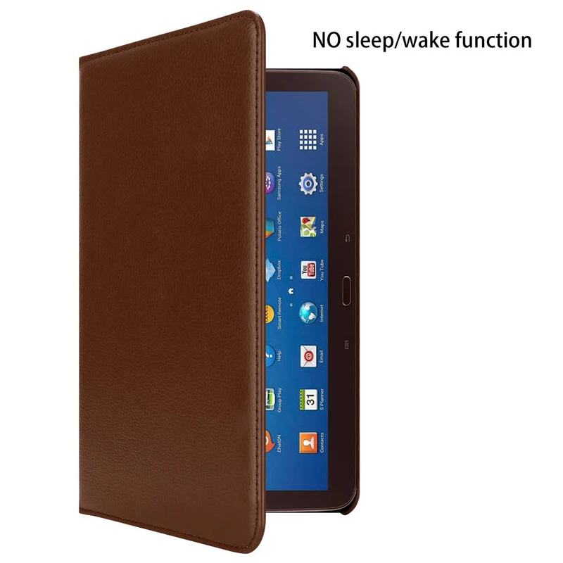 Cadorabo Tablet Hülle kompatibel mit Samsung Galaxy Tab 3 (10.1 Zoll) Schutzhülle OHNE Auto Wake Up, mit Standfunktion und Gummiband Verschluss