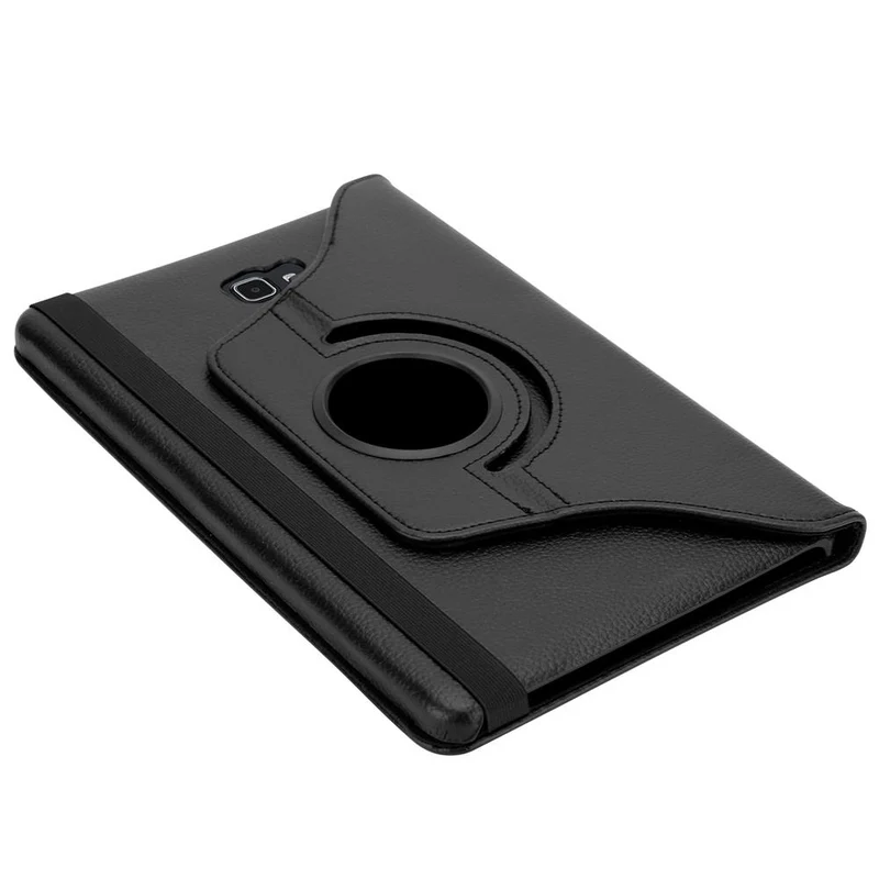 Cadorabo Tablet Hülle kompatibel mit Samsung Galaxy Tab A 2016 (10.1 Zoll) Schutzhülle OHNE Auto Wake Up, mit Standfunktion und Gummiband Verschluss