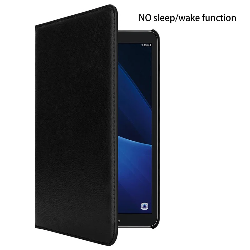 Cadorabo Tablet Hülle kompatibel mit Samsung Galaxy Tab A 2016 (10.1 Zoll) Schutzhülle OHNE Auto Wake Up, mit Standfunktion und Gummiband Verschluss