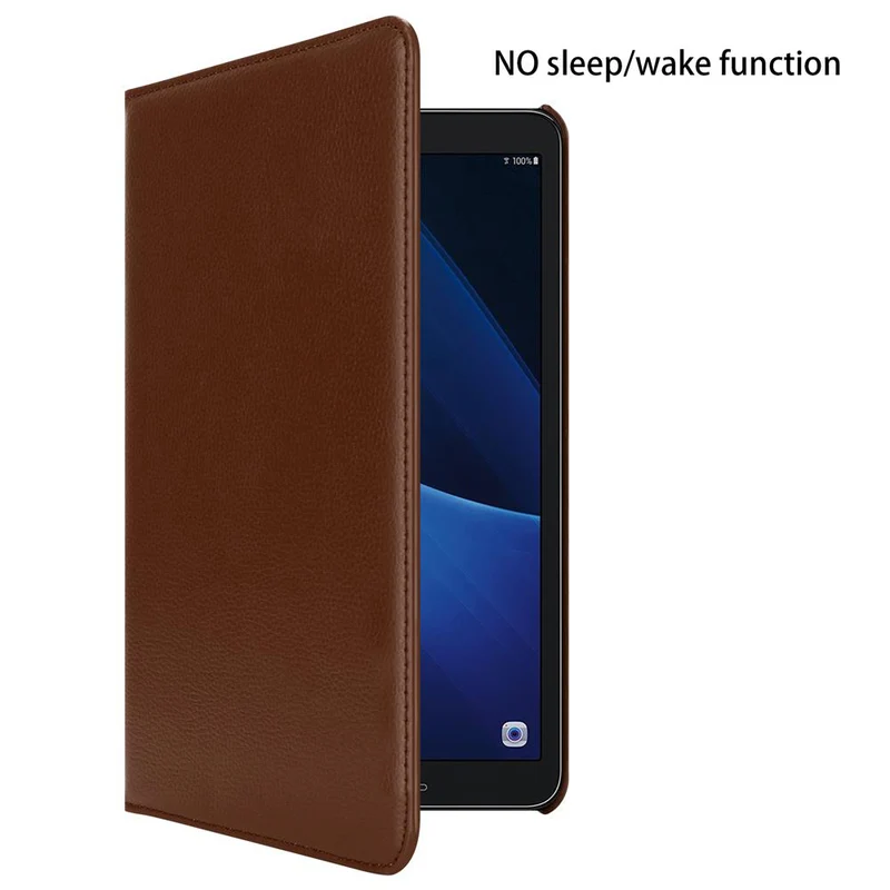 Cadorabo Tablet Hülle kompatibel mit Samsung Galaxy Tab A 2016 (10.1 Zoll) Schutzhülle OHNE Auto Wake Up, mit Standfunktion und Gummiband Verschluss