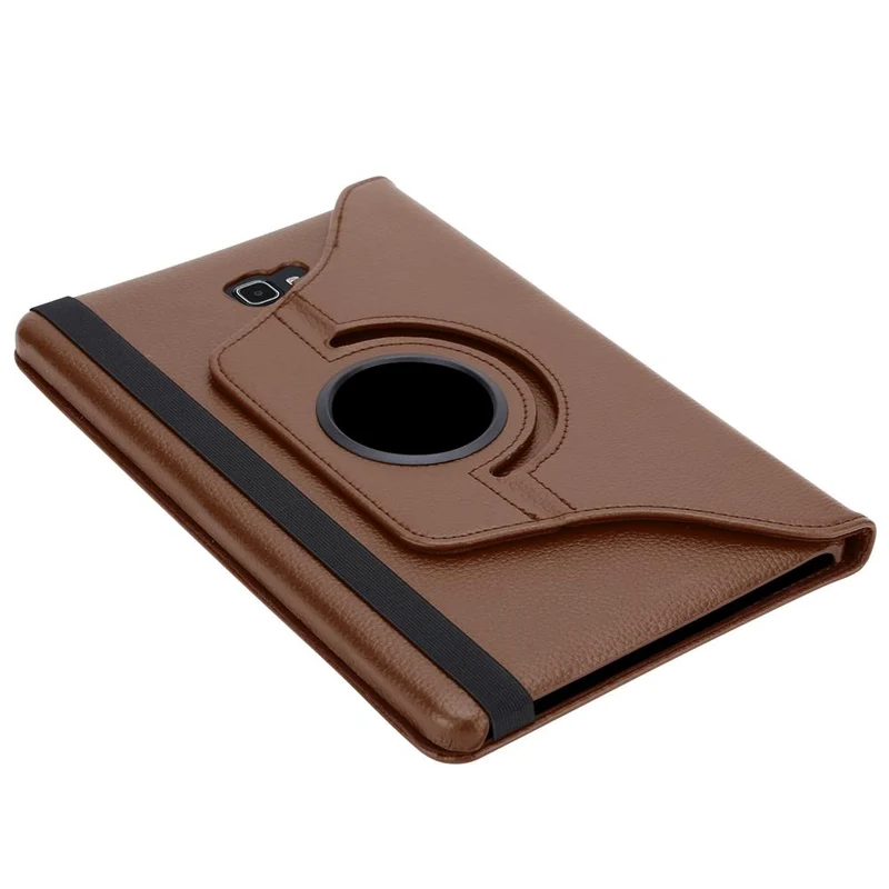 Cadorabo Tablet Hülle kompatibel mit Samsung Galaxy Tab A 2016 (10.1 Zoll) Schutzhülle OHNE Auto Wake Up, mit Standfunktion und Gummiband Verschluss