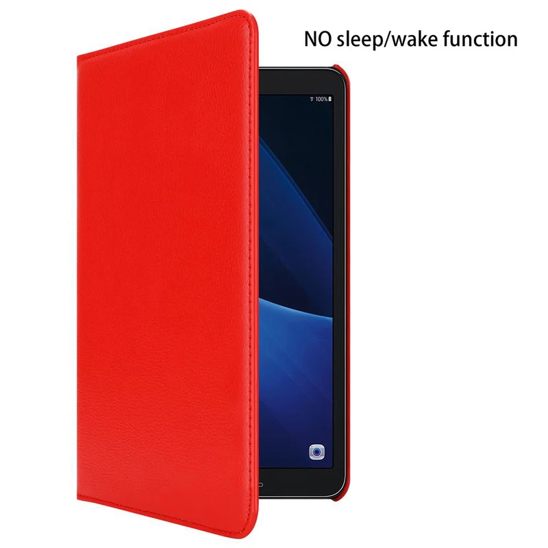 Cadorabo Tablet Hülle kompatibel mit Samsung Galaxy Tab A 2016 (10.1 Zoll) Schutzhülle OHNE Auto Wake Up, mit Standfunktion und Gummiband Verschluss