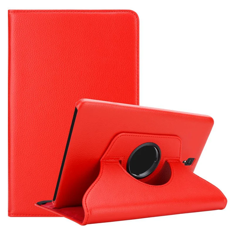 Cadorabo Tablet Hülle kompatibel mit Samsung Galaxy Tab S4 (10.5 Zoll) Schutzhülle OHNE Auto Wake Up, mit Standfunktion und Gummiband Verschluss