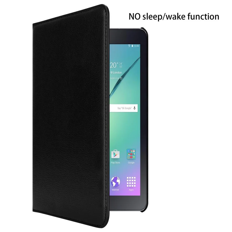 Cadorabo Tablet Hülle kompatibel mit Samsung Galaxy Tab S2 (8 Zoll) Schutzhülle OHNE Auto Wake Up, mit Standfunktion und Gummiband Verschluss