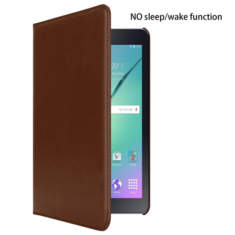 Cadorabo Tablet Hülle kompatibel mit Samsung Galaxy Tab S2 (8 Zoll) Schutzhülle OHNE Auto Wake Up, mit Standfunktion und Gummiband Verschluss