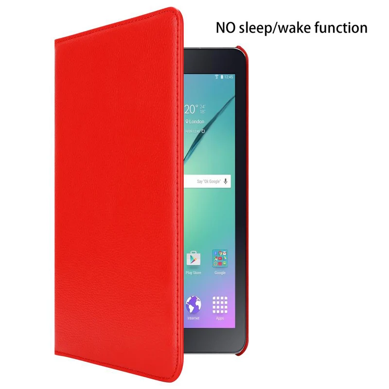 Cadorabo Tablet Hülle kompatibel mit Samsung Galaxy Tab S2 (8 Zoll) Schutzhülle OHNE Auto Wake Up, mit Standfunktion und Gummiband Verschluss
