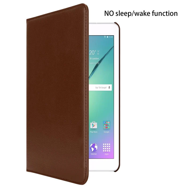 Cadorabo Tablet Hülle kompatibel mit Samsung Galaxy Tab S2 (9.7 Zoll) Schutzhülle OHNE Auto Wake Up, mit Standfunktion und Gummiband Verschluss
