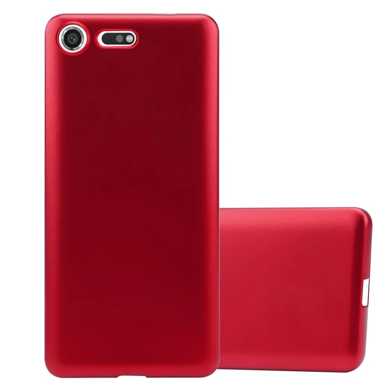 Cadorabo Hülle kompatibel mit Sony Xperia XZ PREMIUM Schutzhülle aus flexiblem TPU Silikon
