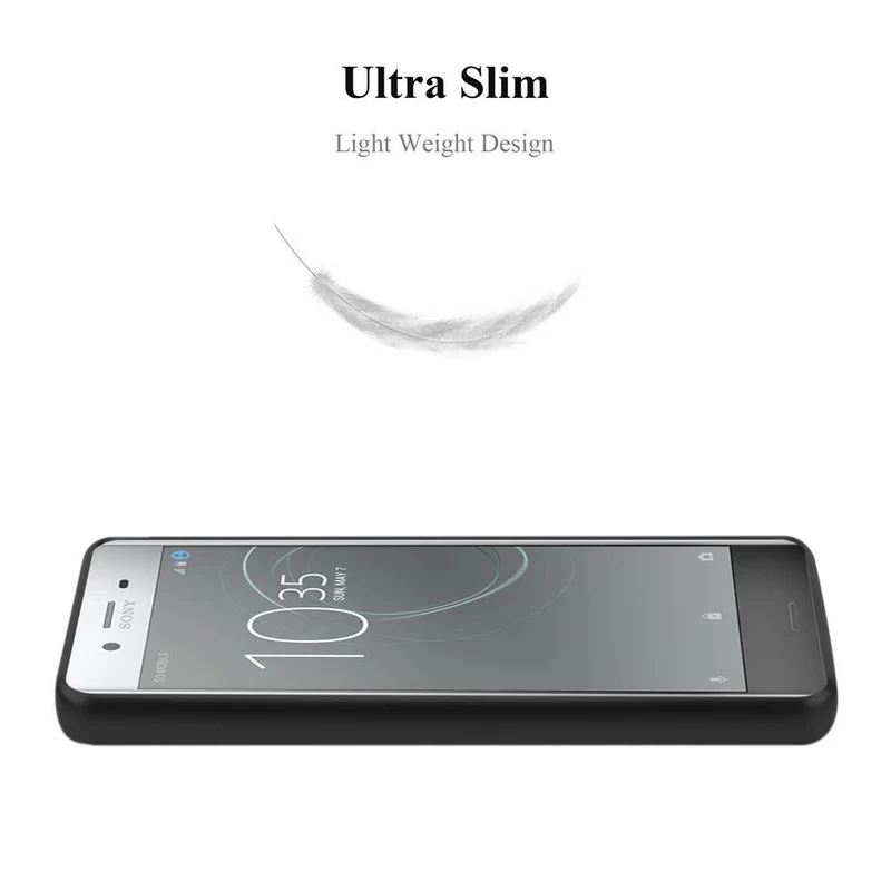 Cadorabo Hülle kompatibel mit Sony Xperia XZ PREMIUM Schutzhülle aus flexiblem TPU Silikon