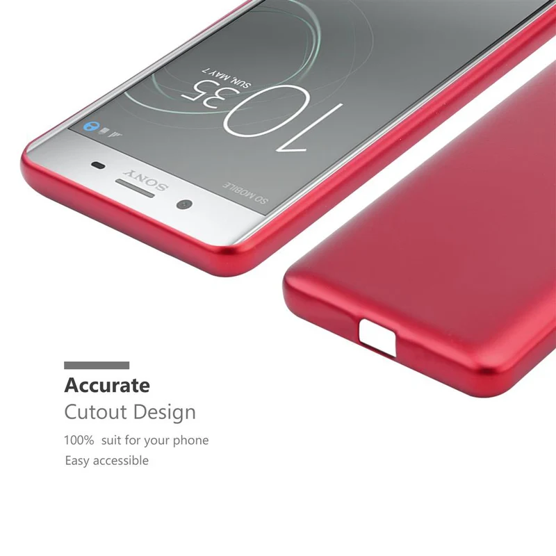 Cadorabo Hülle kompatibel mit Sony Xperia XZ PREMIUM Schutzhülle aus flexiblem TPU Silikon