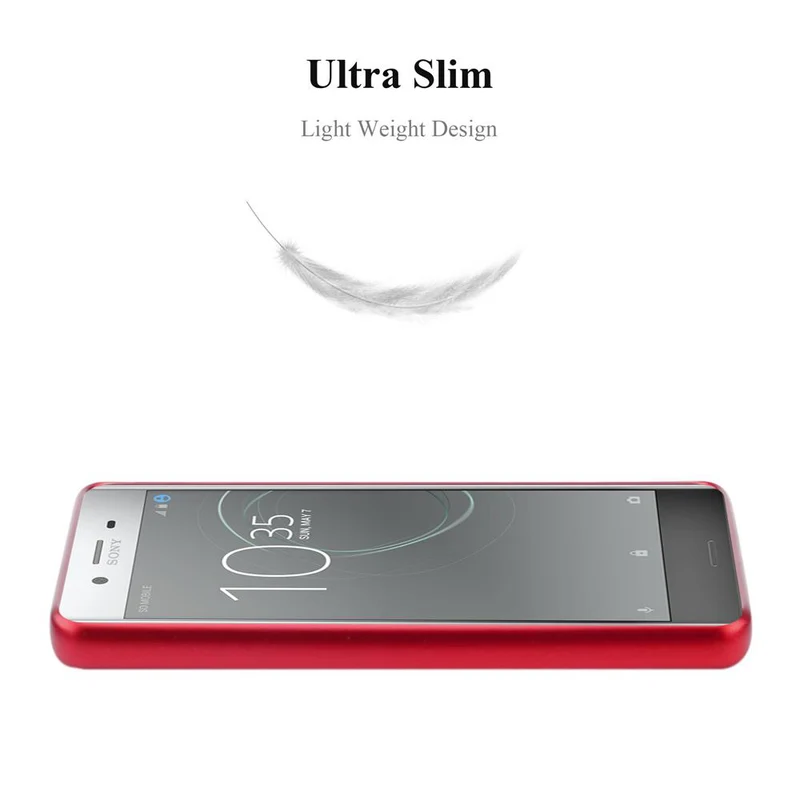 Cadorabo Hülle kompatibel mit Sony Xperia XZ PREMIUM Schutzhülle aus flexiblem TPU Silikon