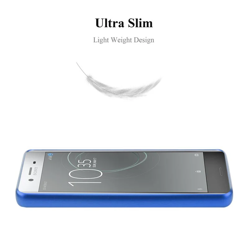 Cadorabo Hülle kompatibel mit Sony Xperia XZ PREMIUM Schutzhülle aus flexiblem TPU Silikon