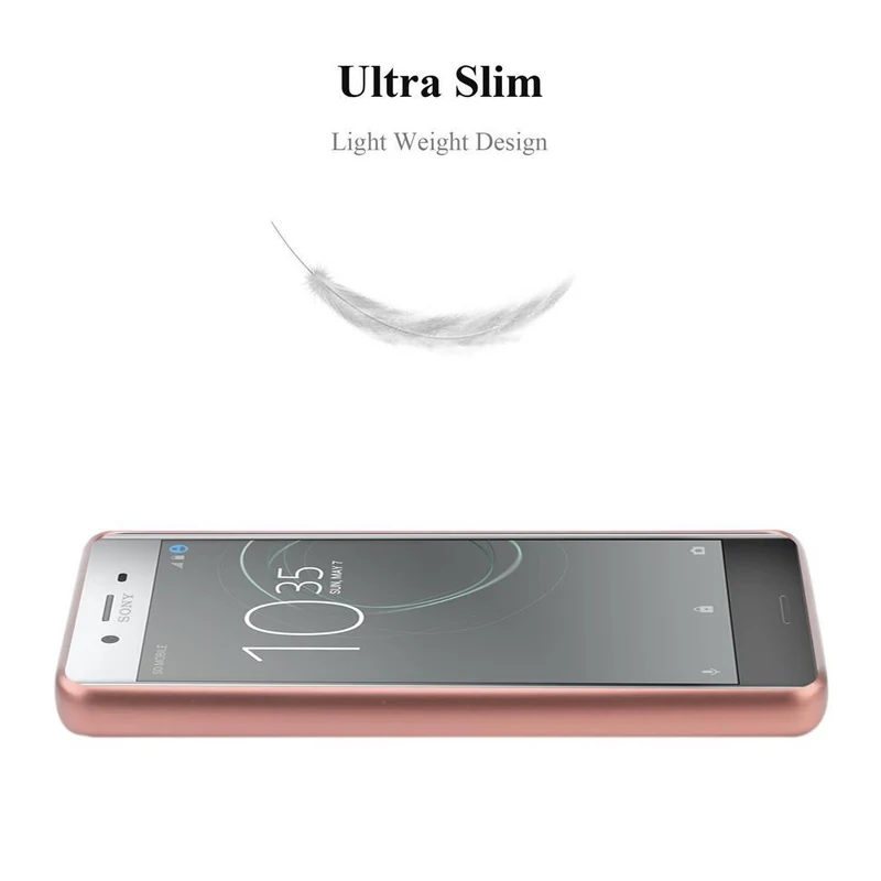 Cadorabo Hülle kompatibel mit Sony Xperia XZ PREMIUM Schutzhülle aus flexiblem TPU Silikon