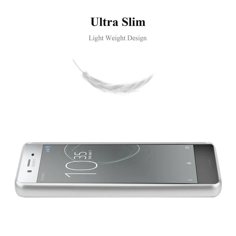 Cadorabo Hülle kompatibel mit Sony Xperia XZ PREMIUM Schutzhülle aus flexiblem TPU Silikon