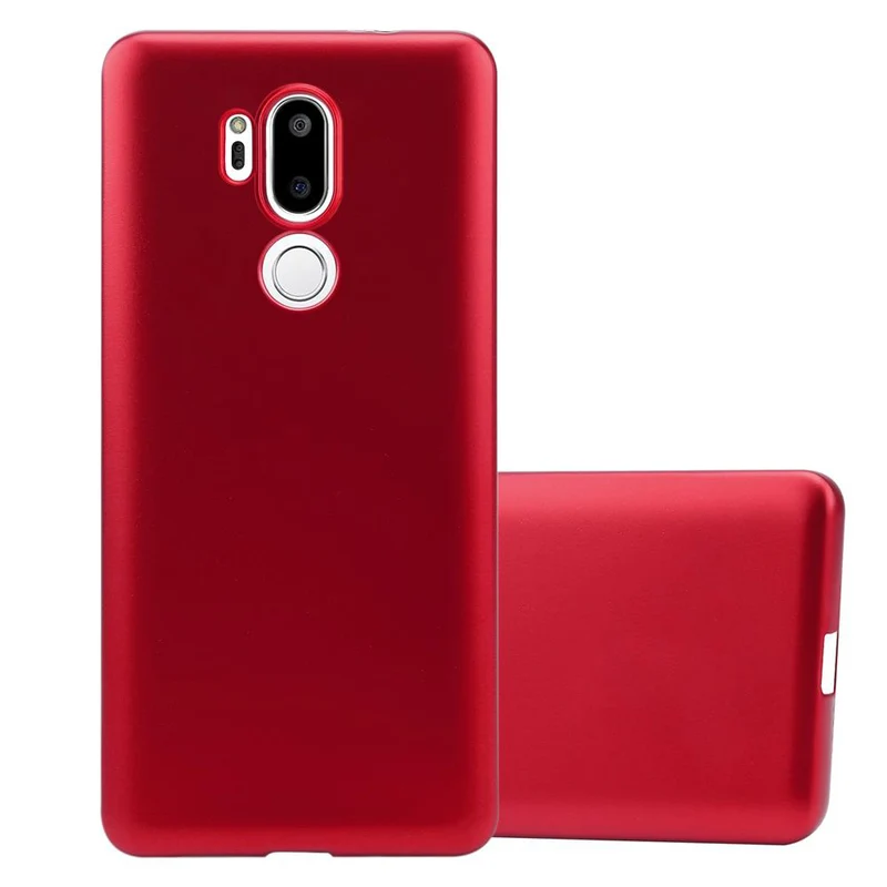 Cadorabo Hülle kompatibel mit LG G7 ThinQ / FIT / ONE Schutzhülle aus flexiblem TPU Silikon