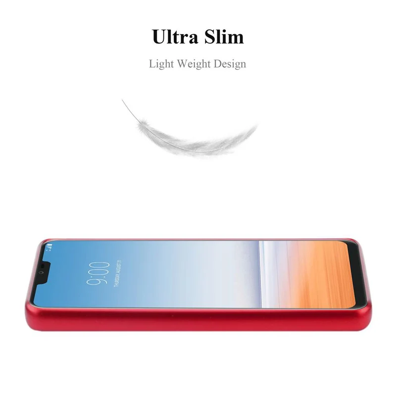 Cadorabo Hülle kompatibel mit LG G7 ThinQ / FIT / ONE Schutzhülle aus flexiblem TPU Silikon