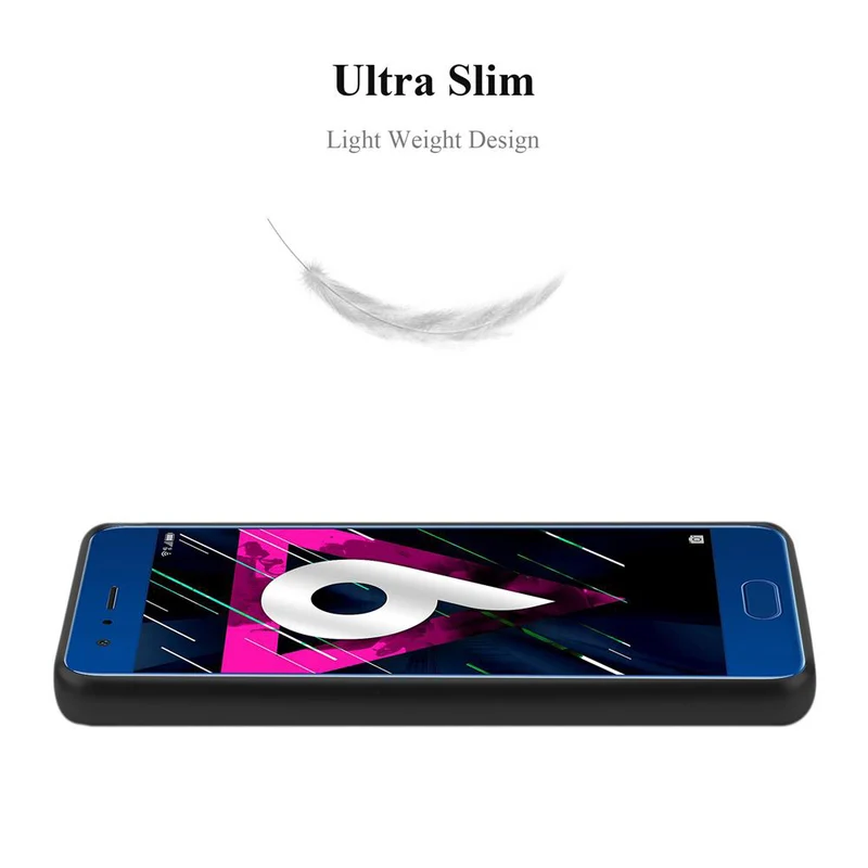 Cadorabo Hülle kompatibel mit Honor 9 Schutzhülle aus flexiblem TPU Silikon