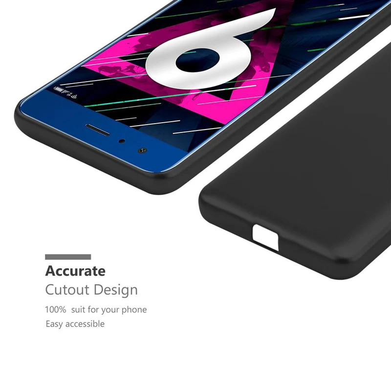 Cadorabo Hülle kompatibel mit Honor 9 Schutzhülle aus flexiblem TPU Silikon