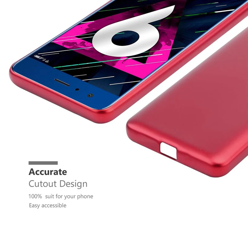 Cadorabo Hülle kompatibel mit Honor 9 Schutzhülle aus flexiblem TPU Silikon