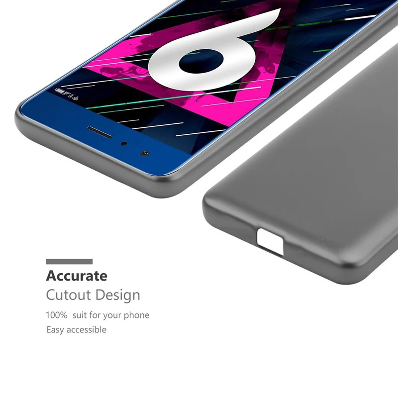 Cadorabo Hülle kompatibel mit Honor 9 Schutzhülle aus flexiblem TPU Silikon