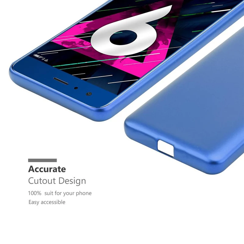 Cadorabo Hülle kompatibel mit Honor 9 Schutzhülle aus flexiblem TPU Silikon