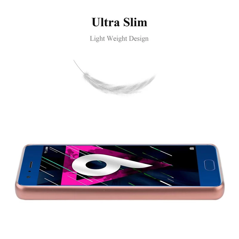 Cadorabo Hülle kompatibel mit Honor 9 Schutzhülle aus flexiblem TPU Silikon