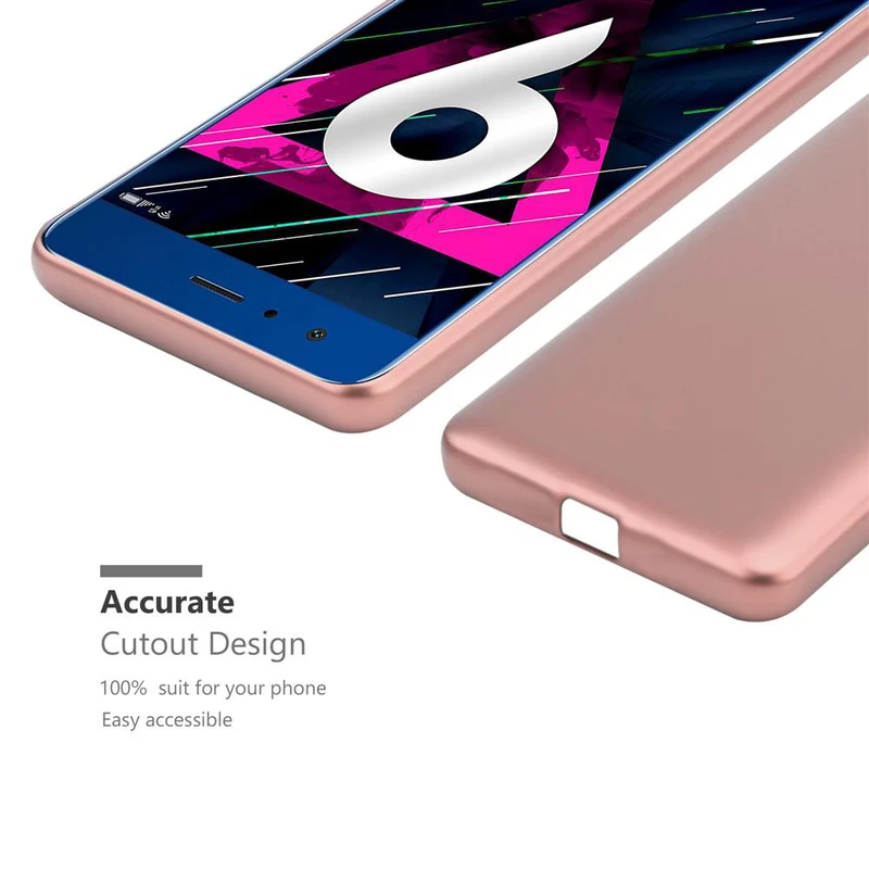 Cadorabo Hülle kompatibel mit Honor 9 Schutzhülle aus flexiblem TPU Silikon