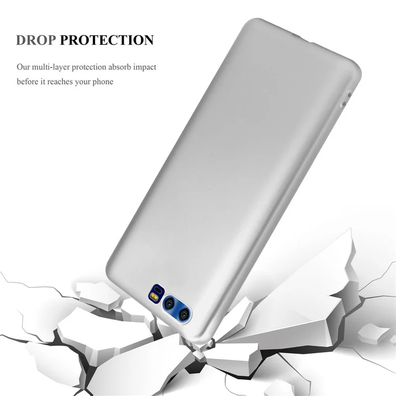 Cadorabo Hülle kompatibel mit Honor 9 Schutzhülle aus flexiblem TPU Silikon