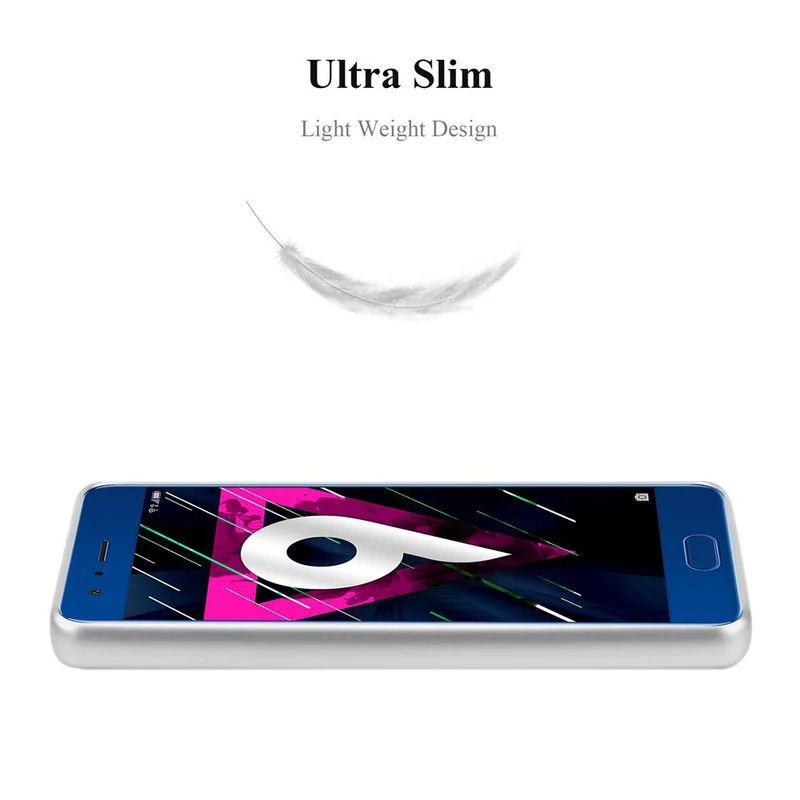 Cadorabo Hülle kompatibel mit Honor 9 Schutzhülle aus flexiblem TPU Silikon