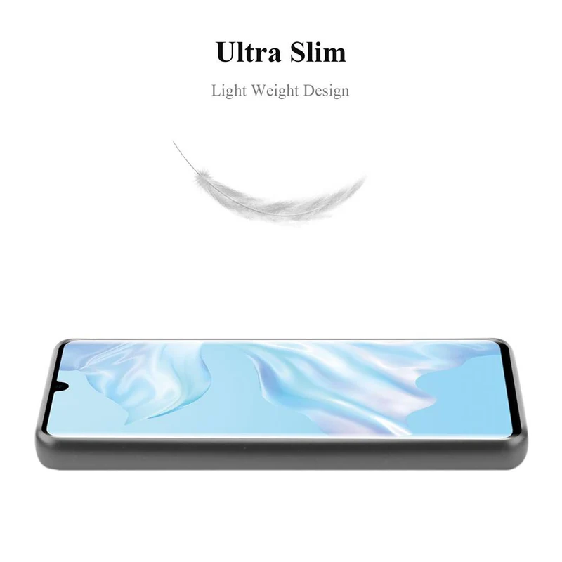 Cadorabo Hülle kompatibel mit Huawei P30 PRO Schutzhülle aus flexiblem TPU Silikon