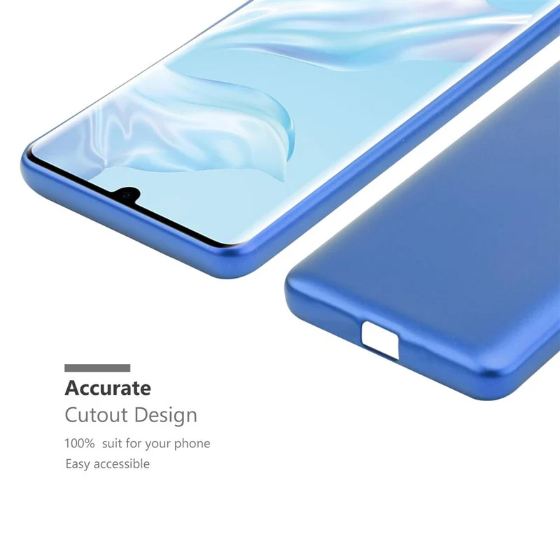Cadorabo Hülle kompatibel mit Huawei P30 PRO Schutzhülle aus flexiblem TPU Silikon