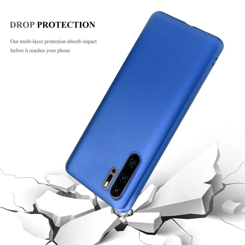 Cadorabo Hülle kompatibel mit Huawei P30 PRO Schutzhülle aus flexiblem TPU Silikon