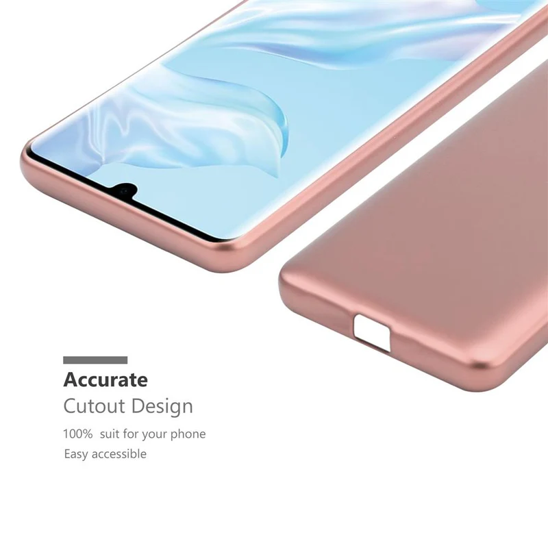 Cadorabo Hülle kompatibel mit Huawei P30 PRO Schutzhülle aus flexiblem TPU Silikon