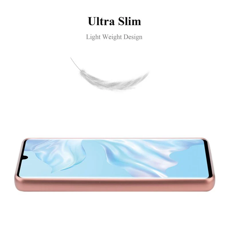 Cadorabo Hülle kompatibel mit Huawei P30 PRO Schutzhülle aus flexiblem TPU Silikon