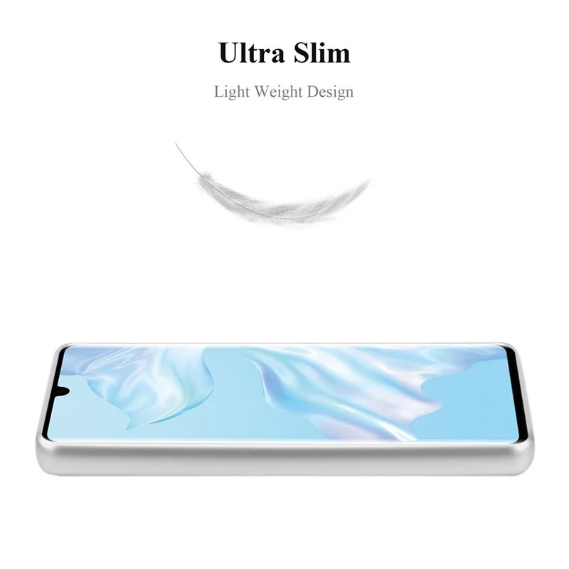Cadorabo Hülle kompatibel mit Huawei P30 PRO Schutzhülle aus flexiblem TPU Silikon