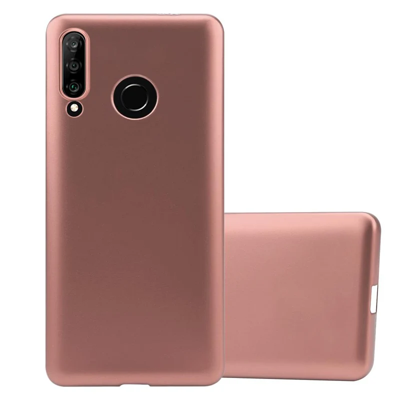 Cadorabo Hülle kompatibel mit Huawei P30 LITE Schutzhülle aus flexiblem TPU Silikon