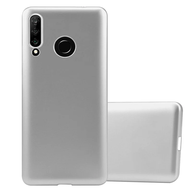 Cadorabo Hülle kompatibel mit Huawei P30 LITE Schutzhülle aus flexiblem TPU Silikon