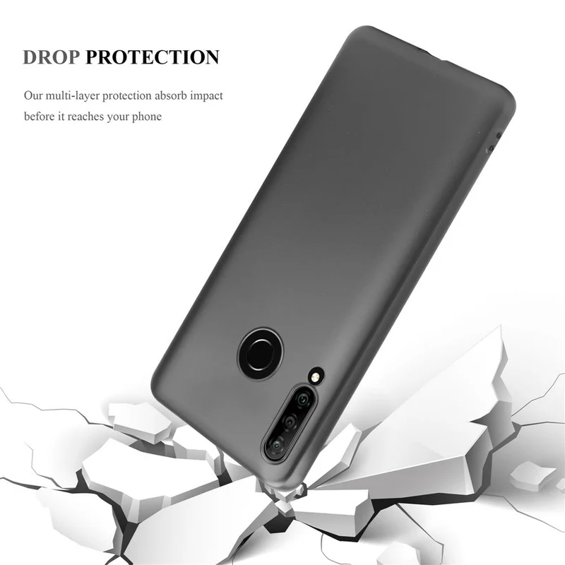 Cadorabo Hülle kompatibel mit Huawei P30 LITE Schutzhülle aus flexiblem TPU Silikon