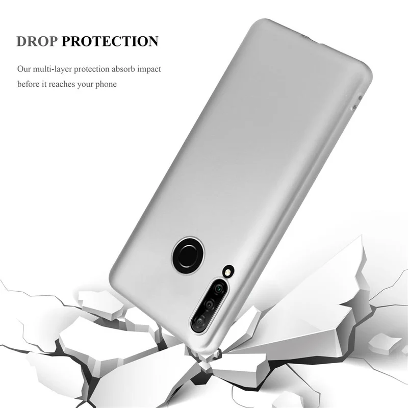 Cadorabo Hülle kompatibel mit Huawei P30 LITE Schutzhülle aus flexiblem TPU Silikon