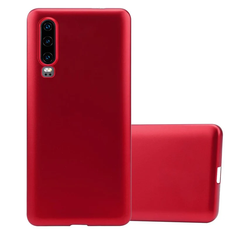 Cadorabo Hülle kompatibel mit Huawei P30 Schutzhülle aus flexiblem TPU Silikon