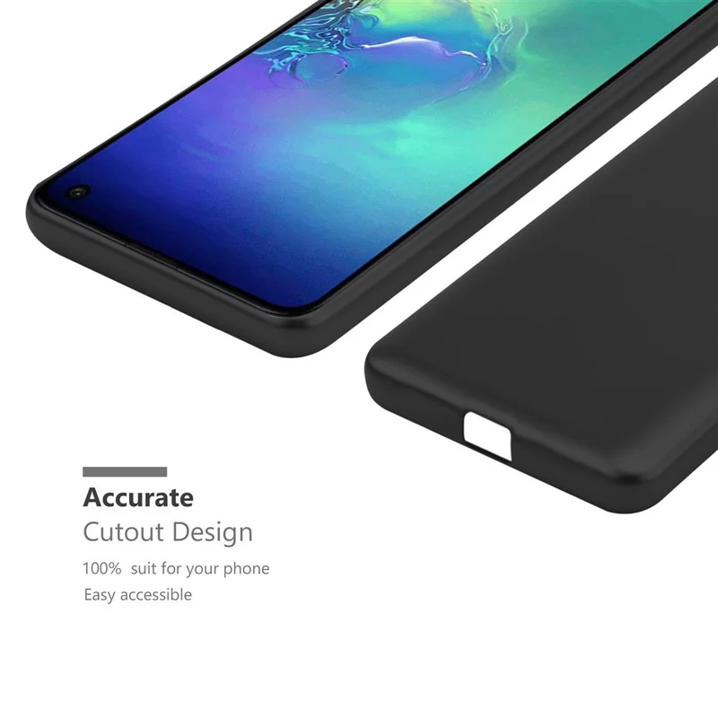 Cadorabo Hülle kompatibel mit Samsung Galaxy S10e Schutzhülle aus flexiblem TPU Silikon
