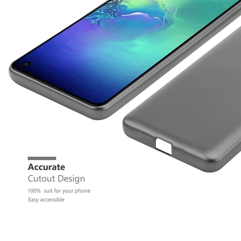 Cadorabo Hülle kompatibel mit Samsung Galaxy S10e Schutzhülle aus flexiblem TPU Silikon
