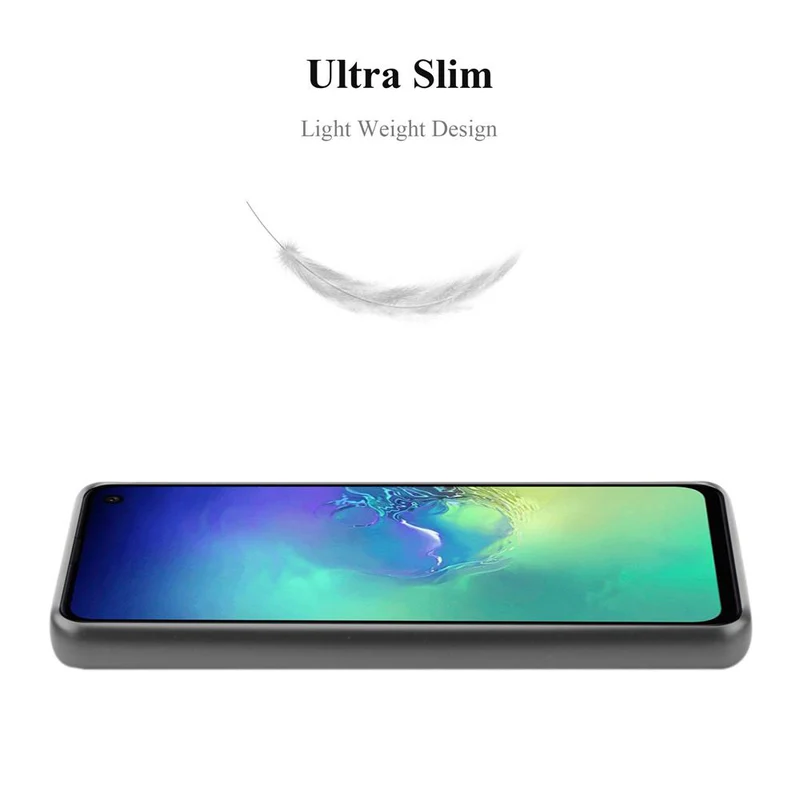 Cadorabo Hülle kompatibel mit Samsung Galaxy S10e Schutzhülle aus flexiblem TPU Silikon