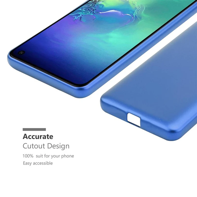 Cadorabo Hülle kompatibel mit Samsung Galaxy S10e Schutzhülle aus flexiblem TPU Silikon