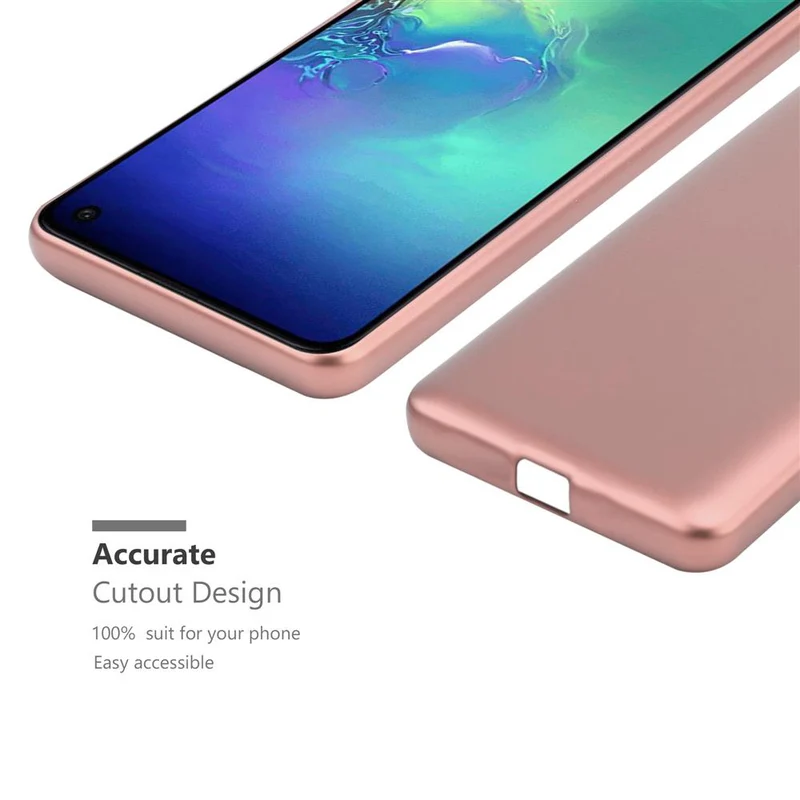 Cadorabo Hülle kompatibel mit Samsung Galaxy S10e Schutzhülle aus flexiblem TPU Silikon