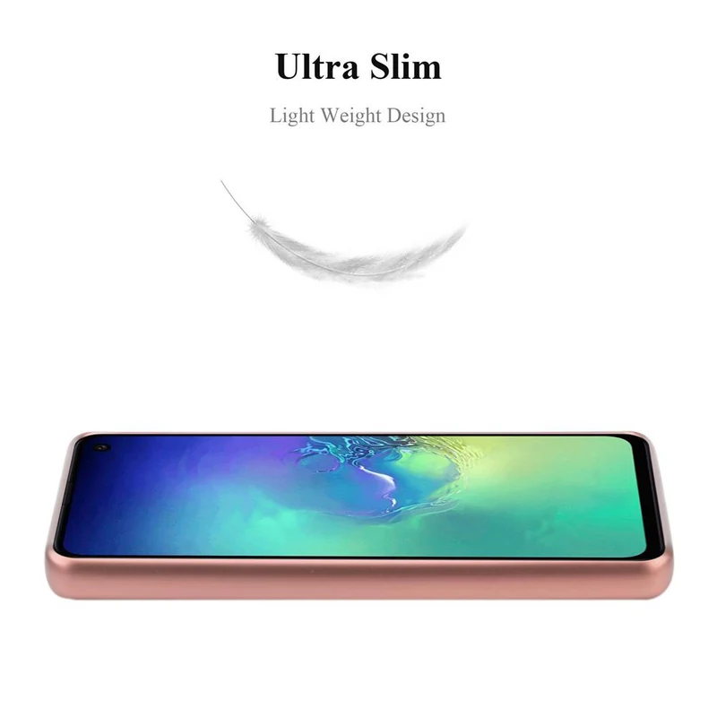 Cadorabo Hülle kompatibel mit Samsung Galaxy S10e Schutzhülle aus flexiblem TPU Silikon