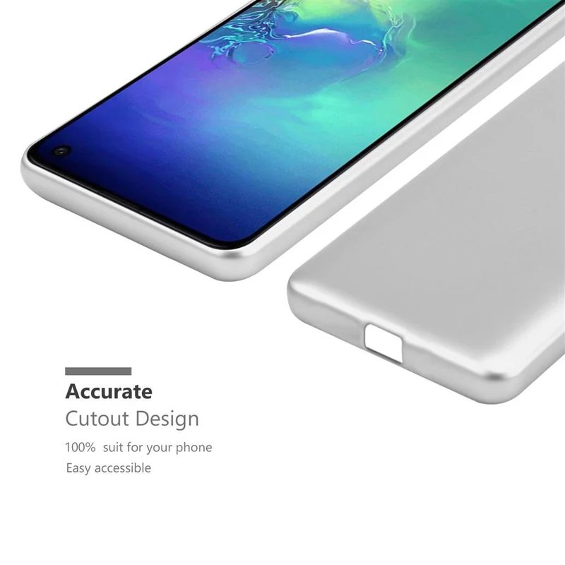 Cadorabo Hülle kompatibel mit Samsung Galaxy S10e Schutzhülle aus flexiblem TPU Silikon