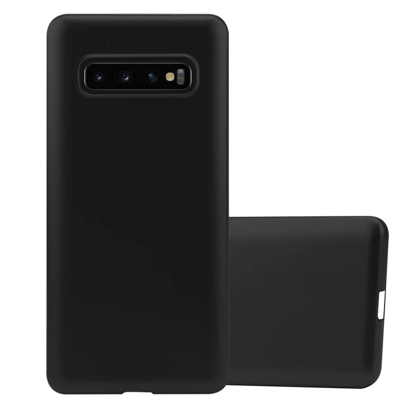 Cadorabo Hülle kompatibel mit Samsung Galaxy S10 PLUS Schutzhülle aus flexiblem TPU Silikon